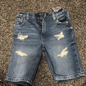 Boys Guess Blue Denim Shorts